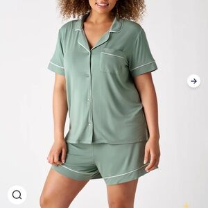 Little Sleepies Willow Women’s Pajama Set Sage Green